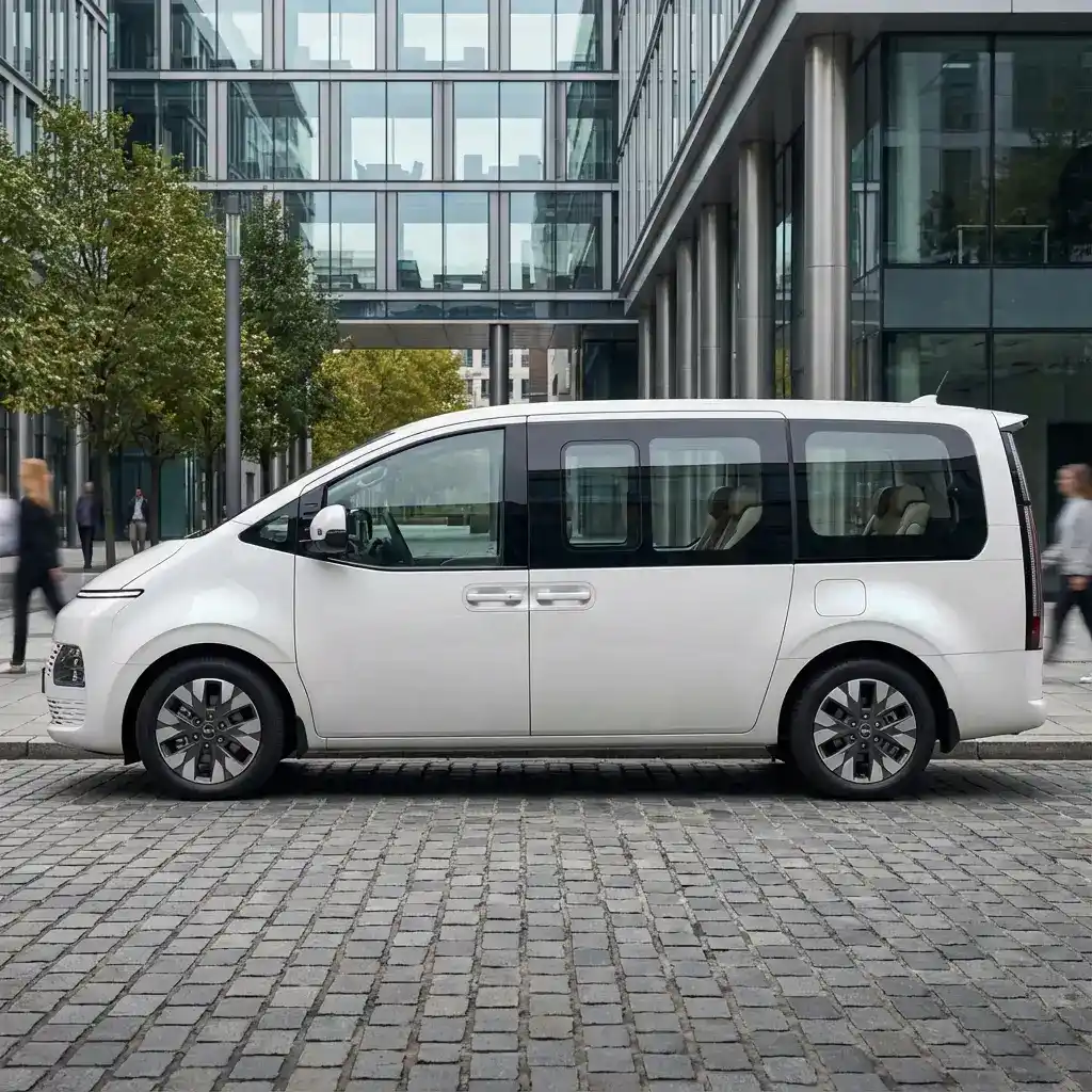 Hyundai Staria family van taxi for Umrah groups